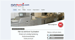 Desktop Screenshot of digitaltrycknu.com